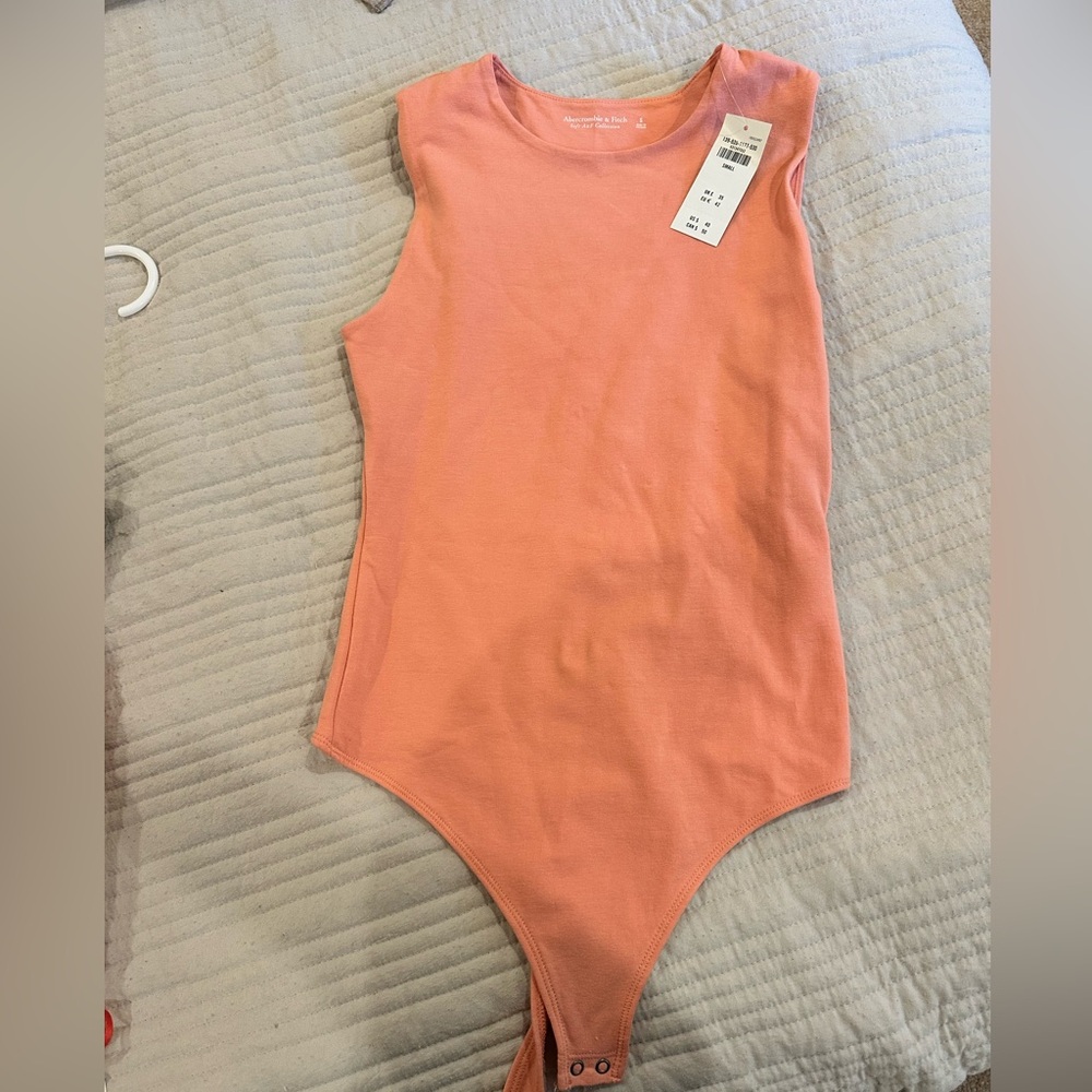 Abercrombie & Fitch Coral Bodysuit